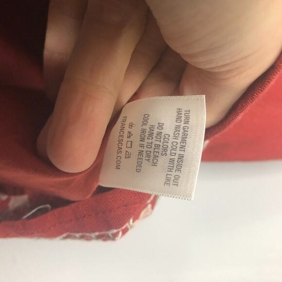 Francesca’s Denna Button Embroidered Mini Skirt S - Picture 6 of 9